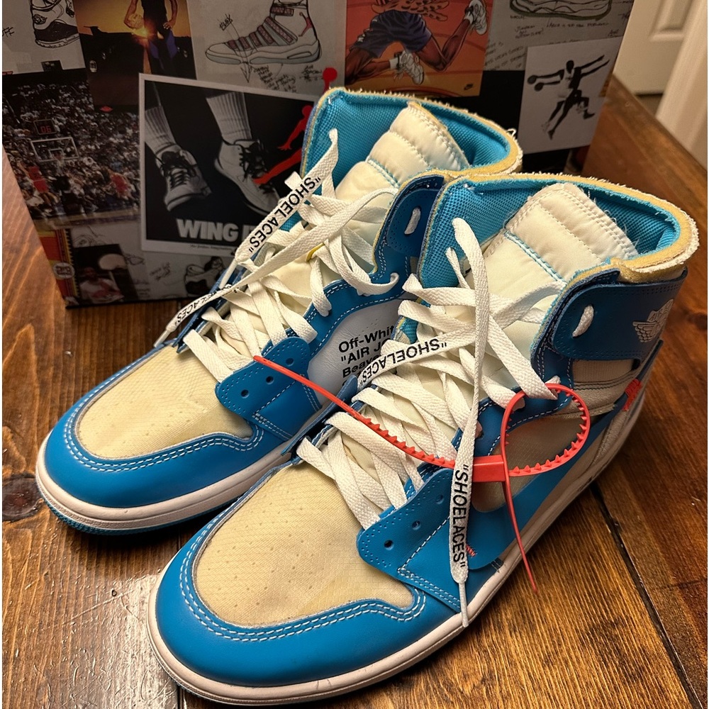Jordan 1 Retro High Off-White ‘University Blue’